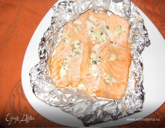 Рыба, запеченная с сыром 