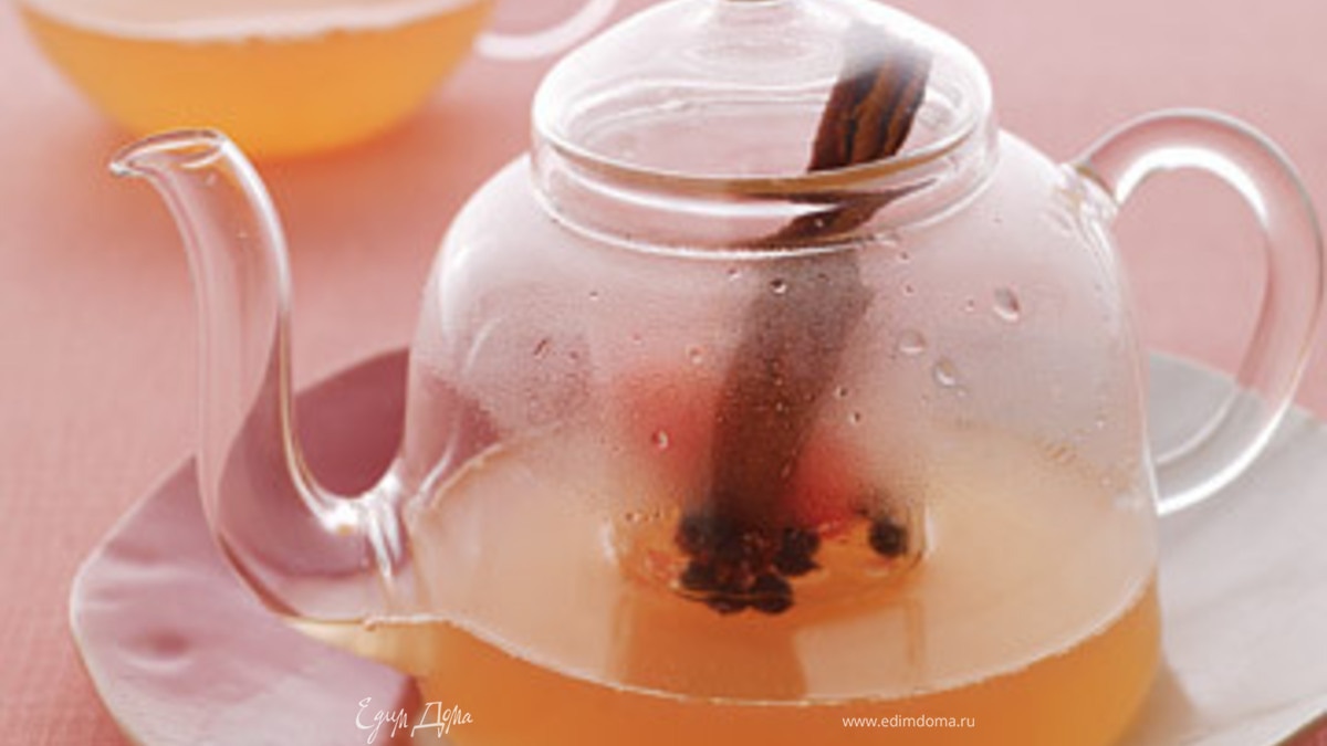 Тёплый напиток из грейпфрута