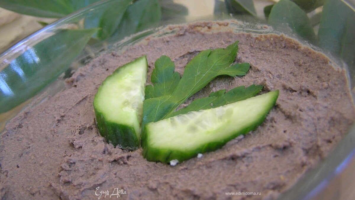 Пикантный паштет из куриной печени