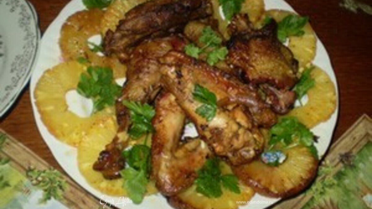 Курица по-карибски