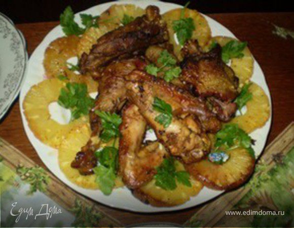 Курица по-карибски