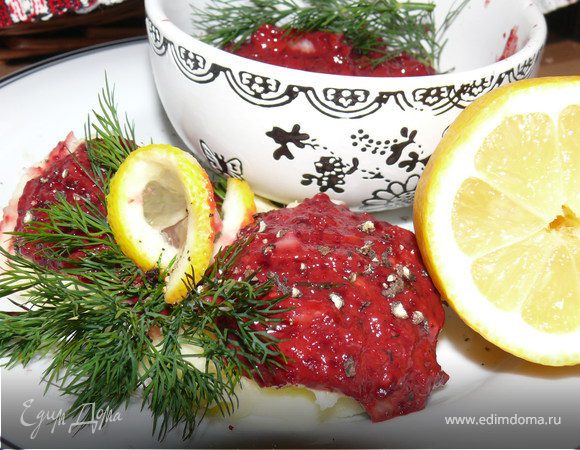 Селедочный мусс со свеклой Селедочный мусс со свеклой