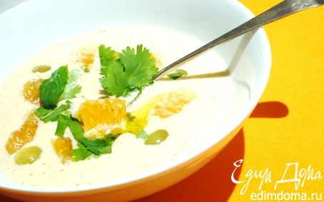 Рецепт Миндальный суп с чиабаттой