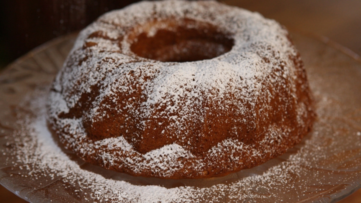 Легкий ванильный бисквит