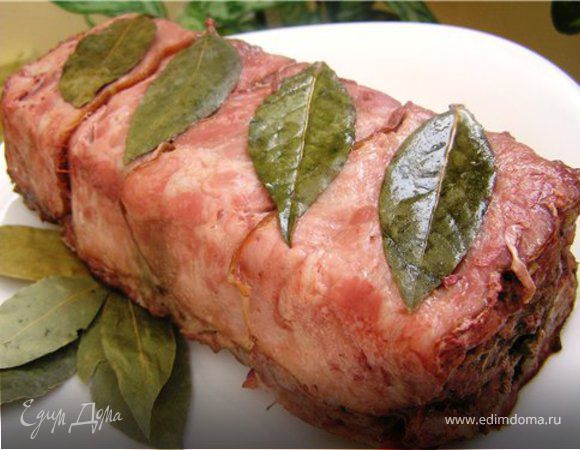 Террин из свинины, говядины и ветчины Террин из свинины, говядины и ветчины