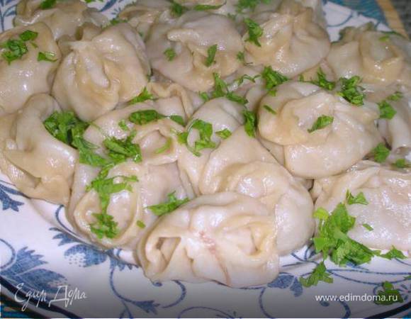 Манты с начинкой из ананаса Манты с начинкой из ананаса