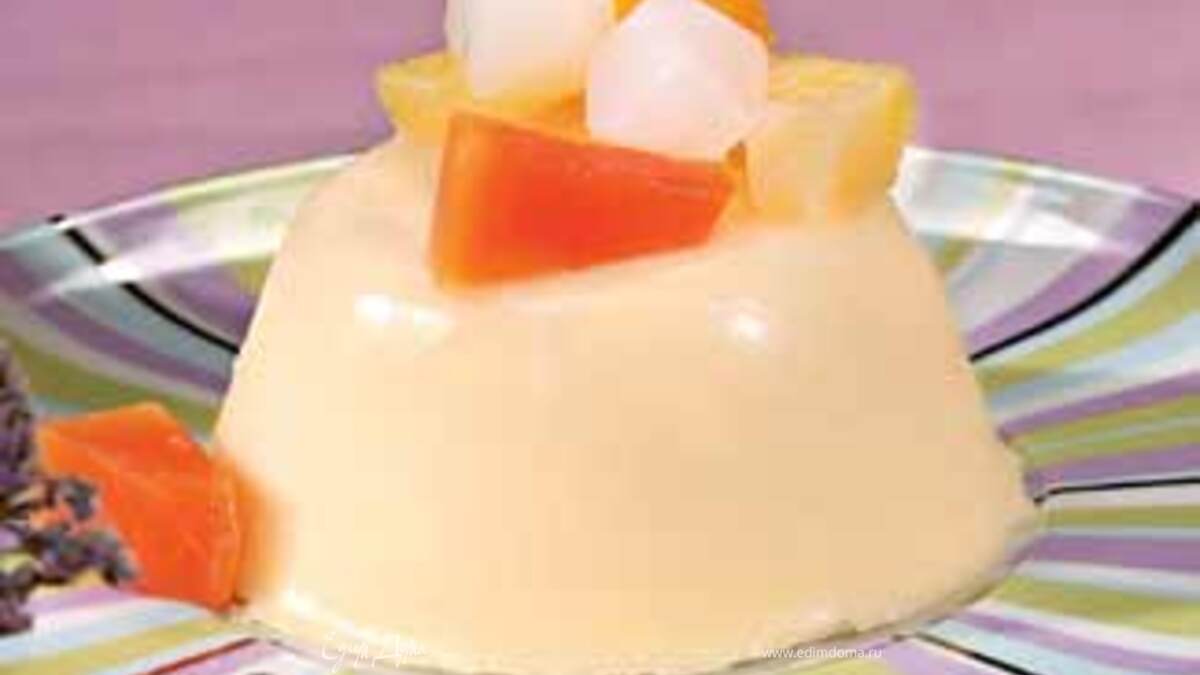 Ванильный крем-желе