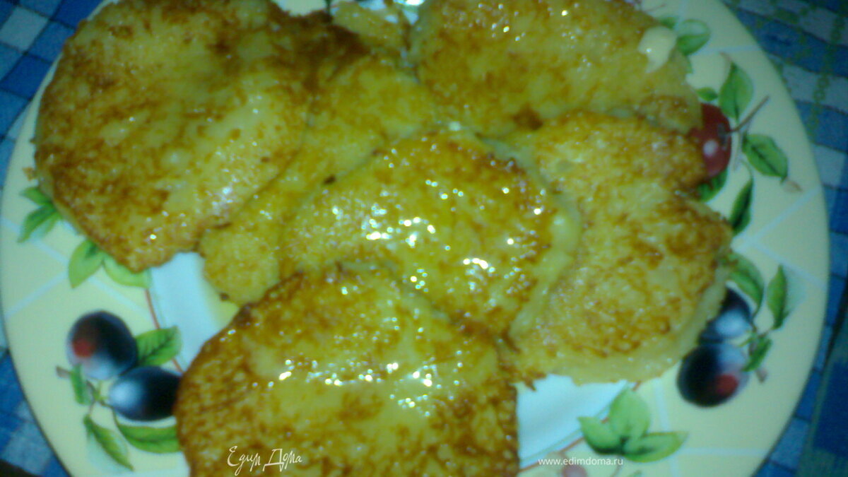 Драники картофельные с сыром