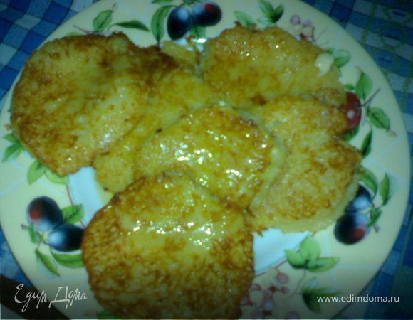 Драники картофельные с сыром Драники картофельные с сыром