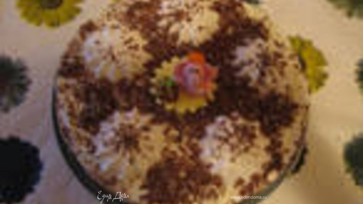 Торт без выпечки (зефирный)