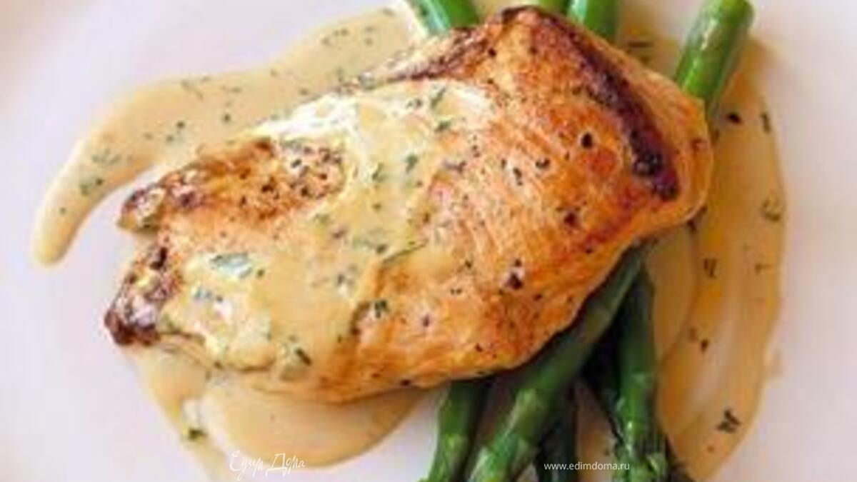 Курица в сливочно-горчичном соусе