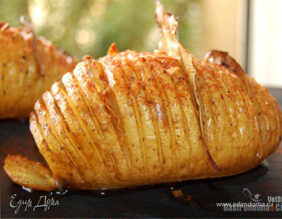 Картофель Hasselback или Hasselbackpotatis