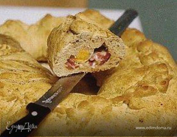 Хлеб с начинкой (PANE CONTADINO)⎝⏠⏝⏠⎠