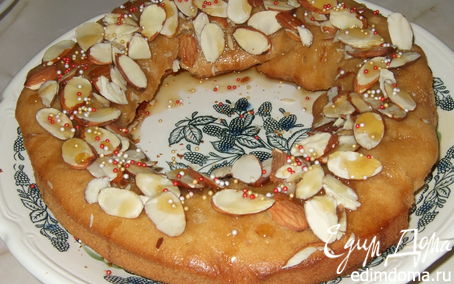 Рецепт Миндальный кекс