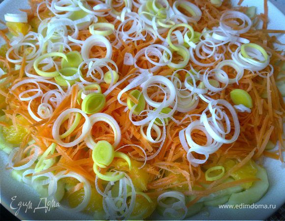 Сицилийский салат из огурцов Сицилийский салат из огурцов