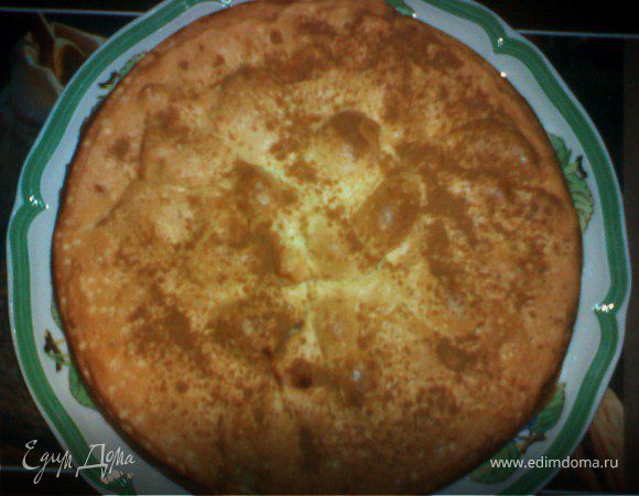 Шарлотка с яблоками.