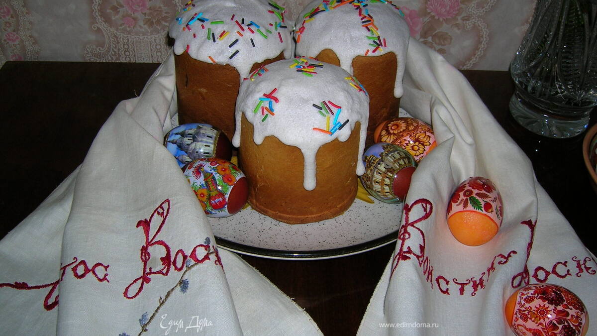 Пасхальный кулич (рецепт моей бабушки)