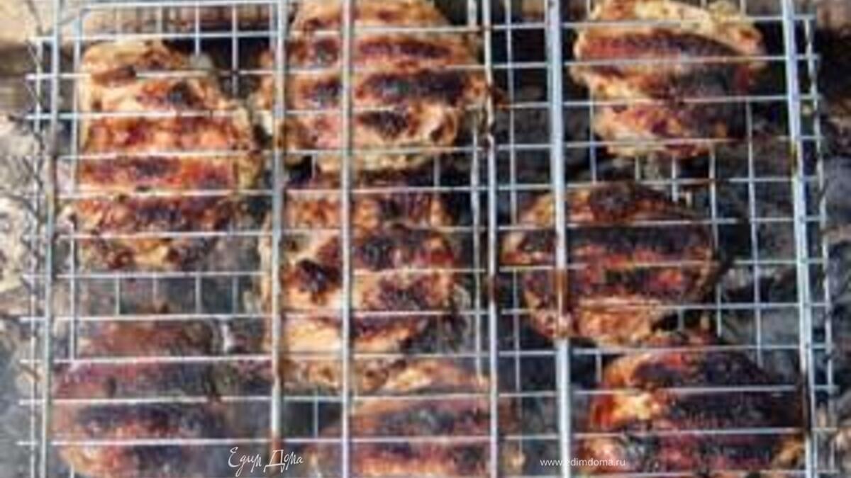 Шашлык из куриных бедрышек