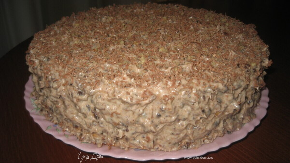 Любимый торт с черносливом