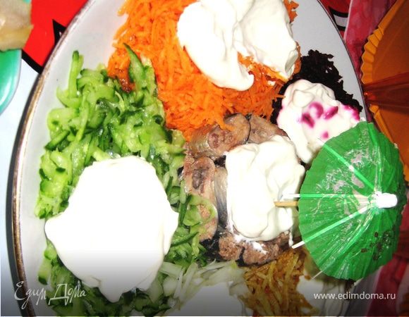 Салат "Радуга-Дуга" Салат "Радуга-Дуга"