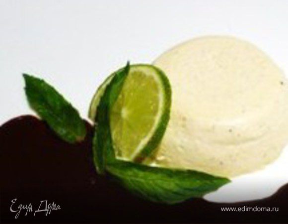 Панна котта из зеленого чая