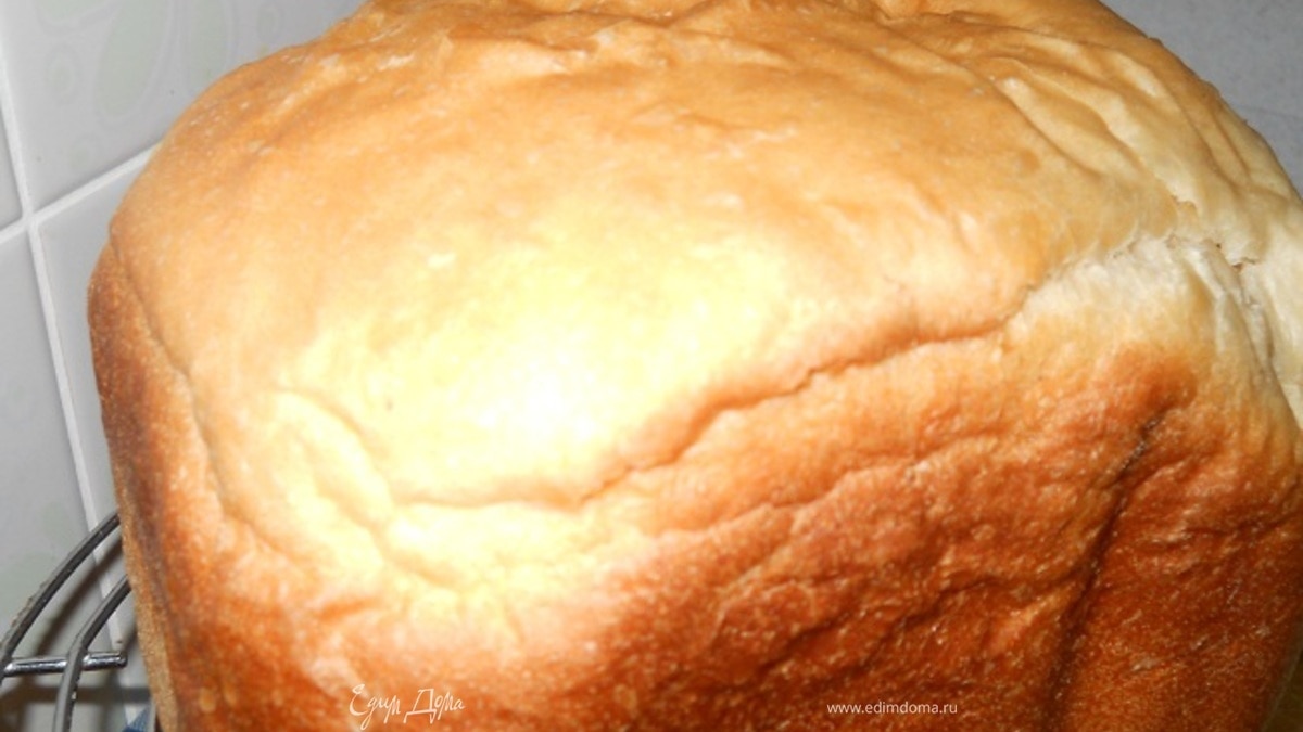 Воздушный белый хлебушек (для хлебопечки)