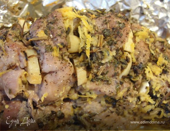 Свинина в фольге "Для мужа" Свинина в фольге "Для мужа"