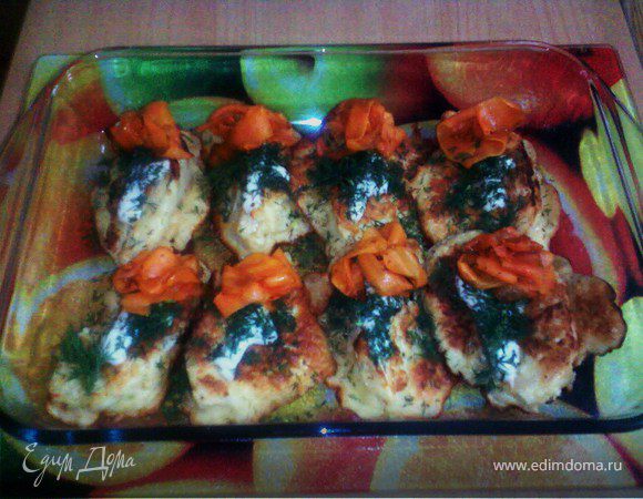 Капуста в ореховом кляре