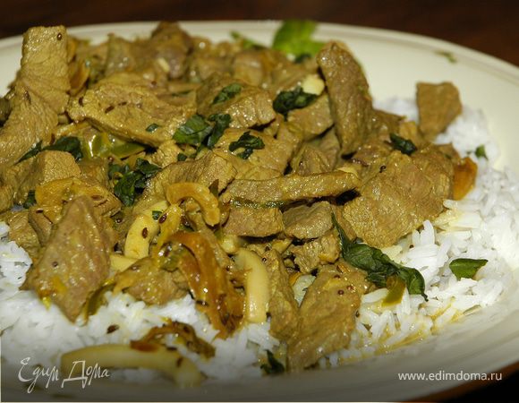 Говядина в кокосовом соусе Говядина в кокосовом соусе