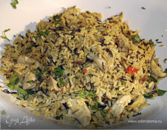 Ароматный рис с цыпленком Ароматный рис с цыпленком