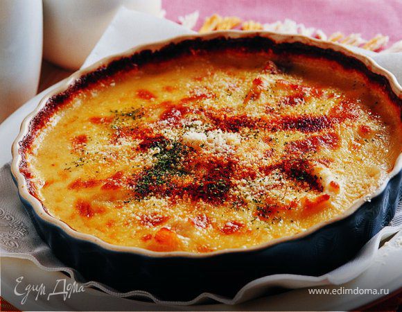 Луковый пирог с тунцом Луковый пирог с тунцом