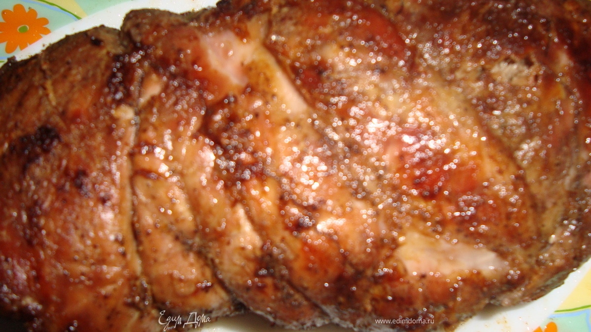 Рулет из пашины с грибами и салом