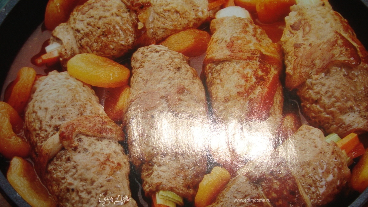 Завиванцы из телятины со сладким перцем