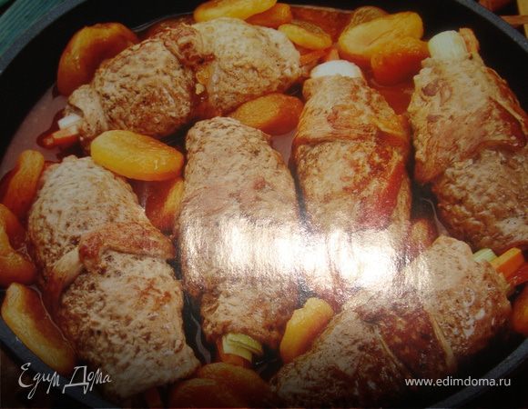 Завиванцы из телятины со сладким перцем