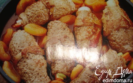 Рецепт Завиванцы из телятины со сладким перцем