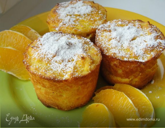 Воздушные тыквенные маффины "170 ккал" Воздушные тыквенные маффины "170 ккал"