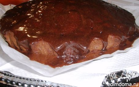 Рецепт Шоколадный кекс с глазурью