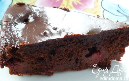 Рецепт Шоколадный торт с малиной