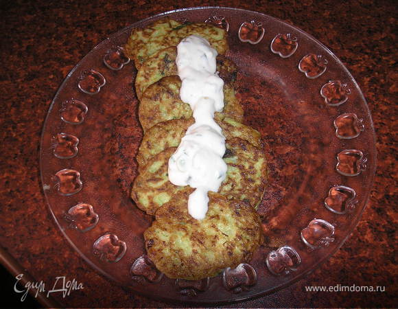 Оладки из кабачков