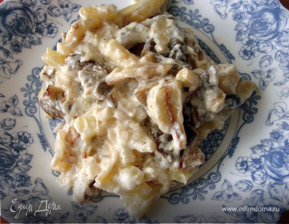 Вешенки с картошкой в сметане