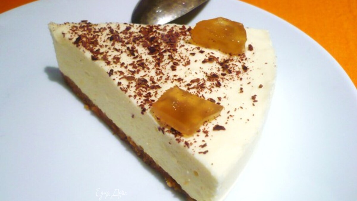 Имбирный чизкейк