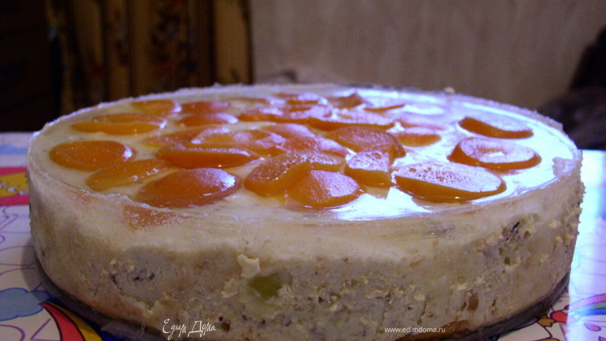 Творожный торт без выпекания