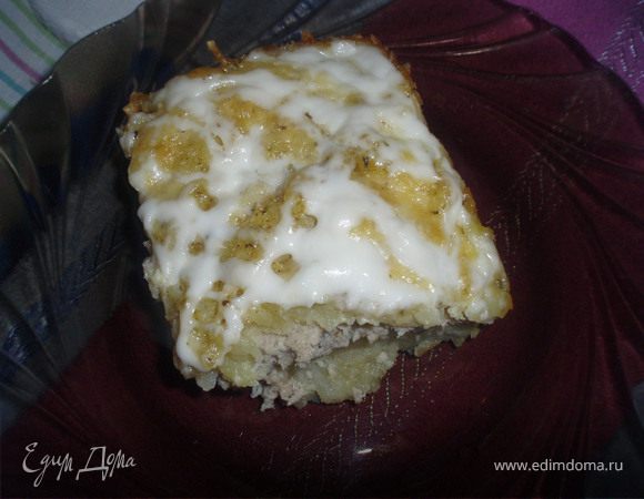 Запеканка картофельная с мясом