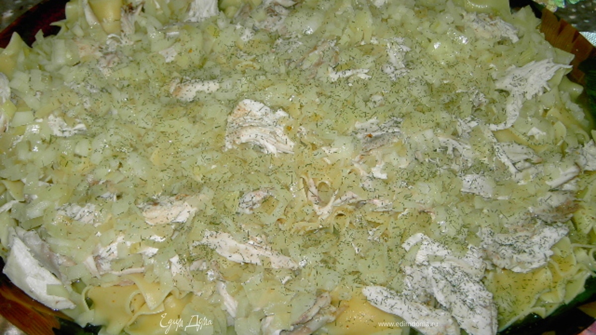 Бешбармак из курицы