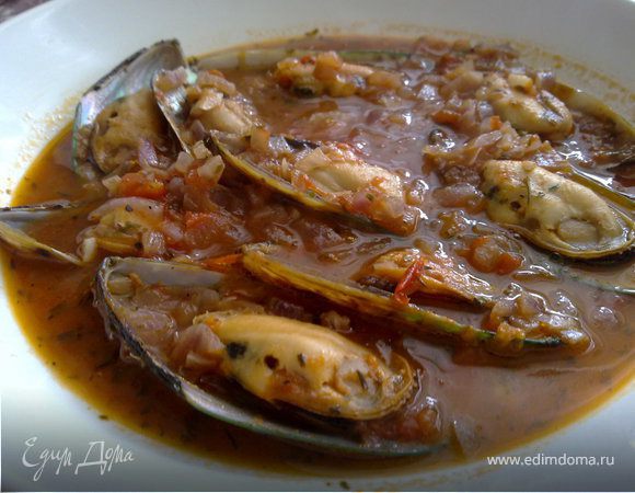 Мидии по-провансальски Мидии по-провансальски