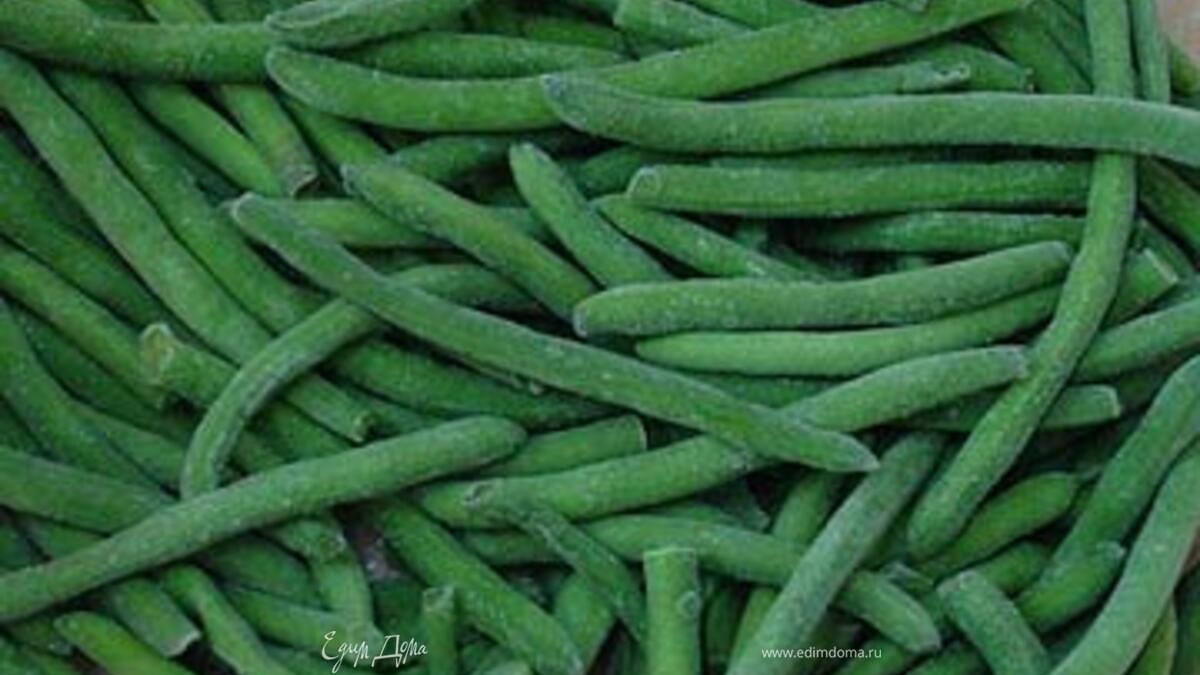 Салат из  зелёных стручковых бобов по-китайски