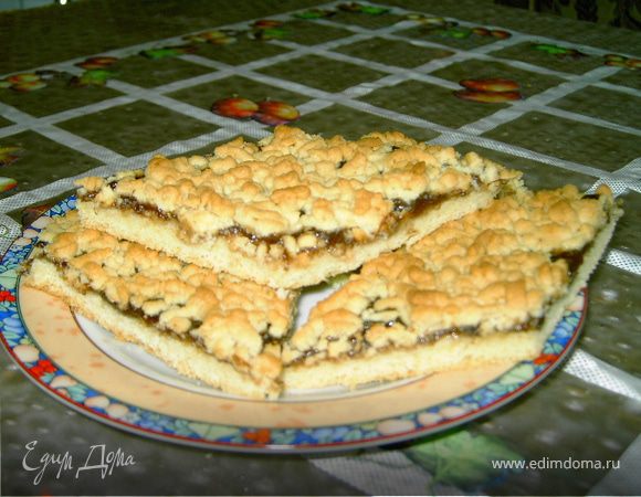 Печенье песочное с джемом