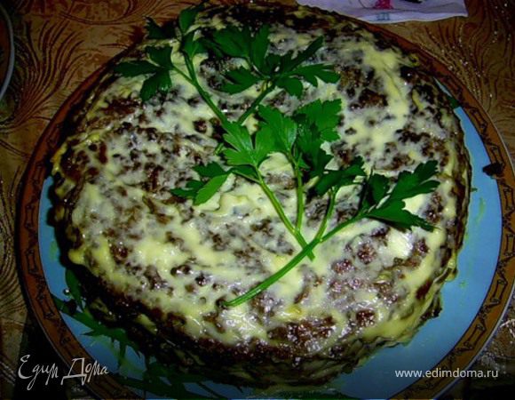 Печеночный тортик