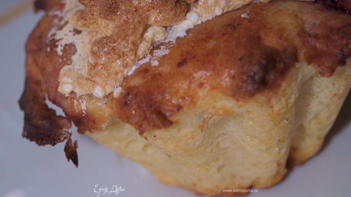 Творожные корзиночки с ягодами