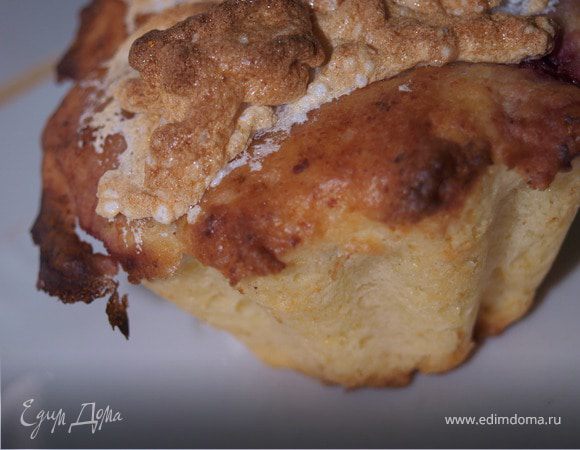 Творожные корзиночки с ягодами Творожные корзиночки с ягодами